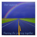 Peer support poster posters