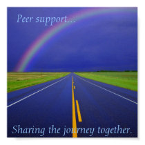 Peer support poster posters