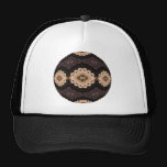 Peering Through Burgundy Hats