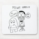 PeeWee HermBot Mouse Pads
