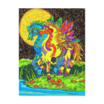 PEGAS BROTHERS postcards by MartinArtStudio PEGAS BROTHERS postcards