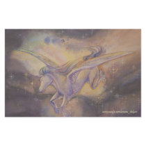 Pegassus With Nebula Personalized Stationery