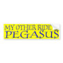 PEGASUS BUMPER STICKERS