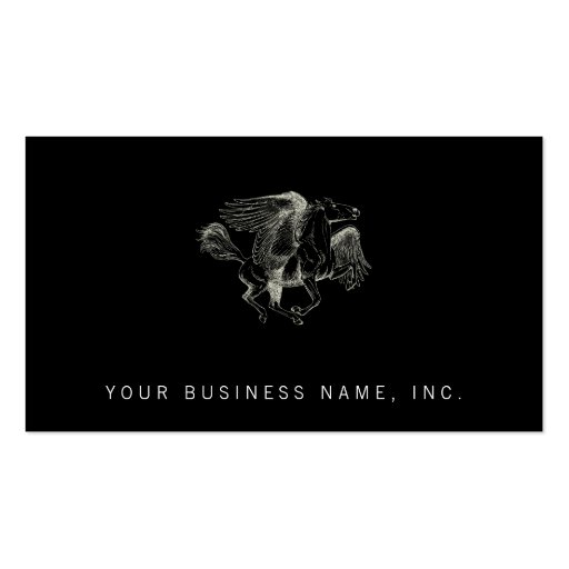 Pegasus Business Card Template (front side)