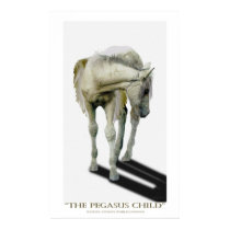 "PEGASUS CHILD" Book Art Poster posters by RavenSpiritPrints "PEGASUS CHILD" Book Art Poster posters