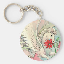 Pegasus Christmas Key Chain