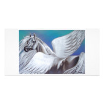 Pegasus Custom Photo Card