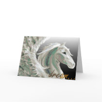 Pegasus Flight Greeting Card by Jaenne Pegasus Flight Greeting Card
