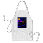 Pegasus golden horse with wings apron