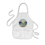 Pegasus Horse Baby on Beach Fantasy apron