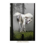"PEGASUS IN SUNLIGHT" Art Poster posters