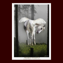 "PEGASUS IN SUNLIGHT" Art Poster posters by RavenSpiritPrints "PEGASUS IN SUNLIGHT" Art Poster posters