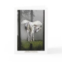 "PEGASUS IN SUNLIGHT" Greeting card