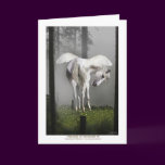 "PEGASUS IN SUNLIGHT" Greeting card