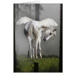 "PEGASUS IN SUNLIGHT" Greeting card