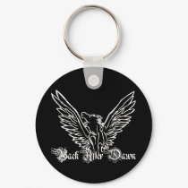 Pegasus Keychain - Black by backafterdawn Pegasus Keychain - Black
