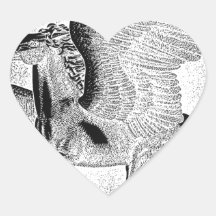 Pegasus Merchandise Heart Sticker