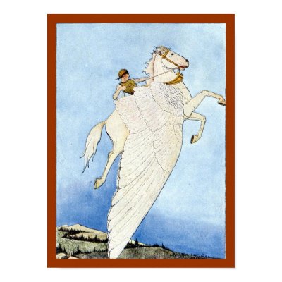 Pegasus Print by ZephyrusBooks