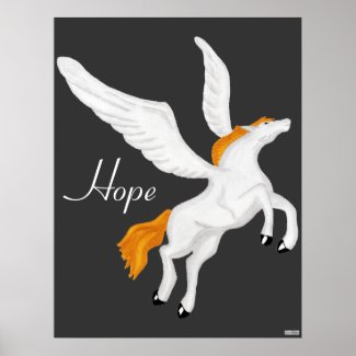 Pegasus Poster print