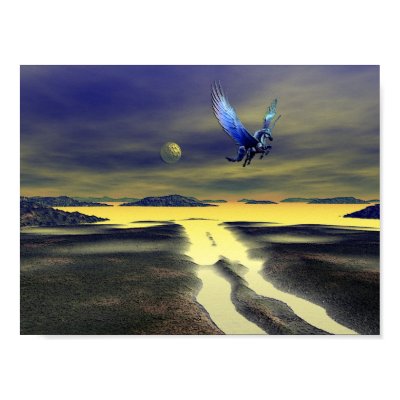 Pegasus Rising Poster by Tylerrobbins