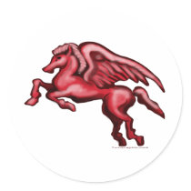 Pegasus stickers by FunGraphix Pegasus stickers