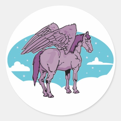Pegasus Stickers