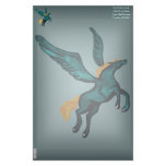 Pegasus (Torquise) Customized Stationery