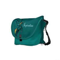 Pegasus (Turquoise) Messenger Bag
