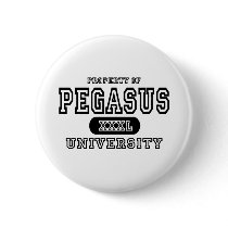 Pegasus University buttons by universityshirts Pegasus University buttons