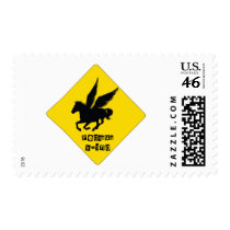 Pegasus X-ing Sign postage by apollo335 Pegasus X-ing Sign postage