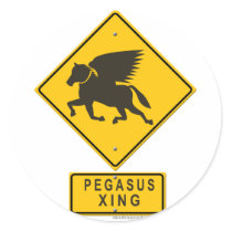 Pegasus XING stickers by thefrozenduck Pegasus XING stickers