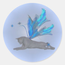 Pegatina 2 del gatito de Fae de la serie dos de 8