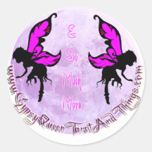 Pegatina de la luna - reina gitana Tarot y cosas