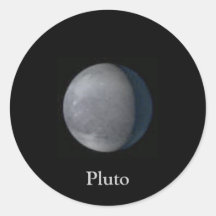 Pegatina de Plutón