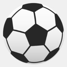Pegatina de Soccerball del pegatina del fútbol