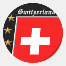 pegatina de Suiza