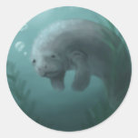 Pegatina del Manatee