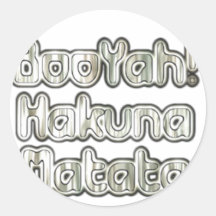 Pegatina del producto del personalizar de Booyah H