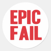 Pegatina épico del fall
