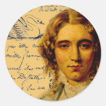 pegatina francés de la señora
