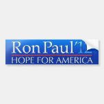Pegatina para el parachoques 2012 de Ron Paul Etiqueta De Parachoque