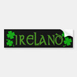 Pegatina para el parachoques de Irlanda 10 Etiqueta De Parachoque