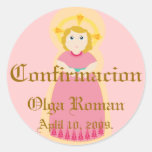 "Pegatina-Personalizar de Confirmacion