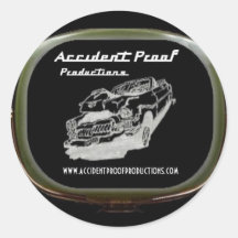Pegatinas de la prueba del accidente