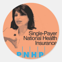 Pegatinas del activista de PNHP