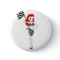 Peggy Pitstop Pinback Button