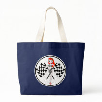 Peggy Pitstop Race Flags Tote Bag