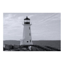 Peggy's Cove Lighthouse fine art print