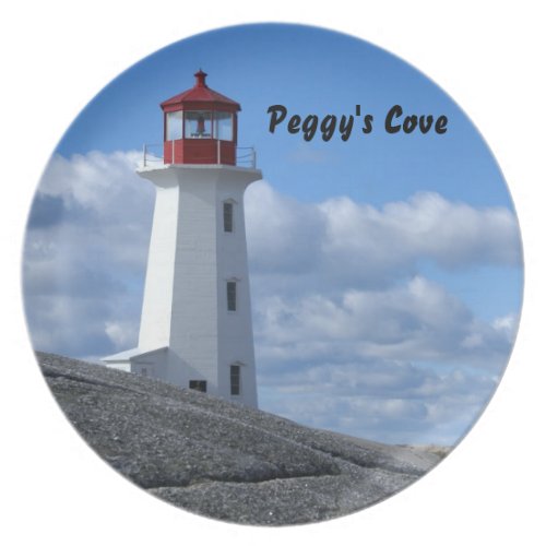 Peggy's Cove Lighthouse plate