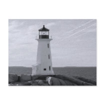 Peggy's Cove Lighthouse Postcard